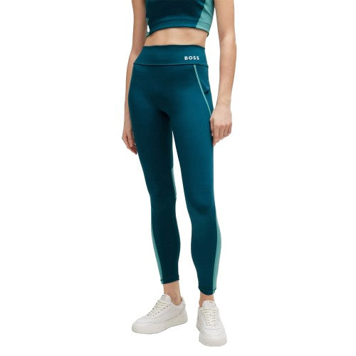 Front - Boss Womens/Ladies Ekiden Slim Leggings