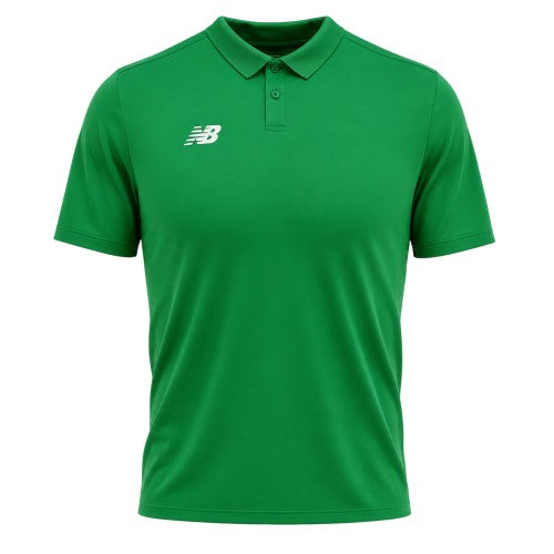 Front - New Balance Mens Regular Athletic Polo Shirt
