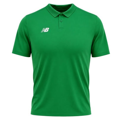 Front - New Balance Mens Regular Athletic Polo Shirt