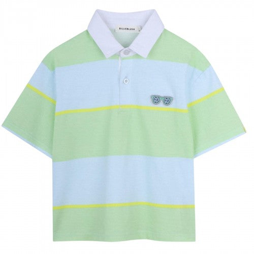 Front - Billieblush Childrens/Kids Cotton Polo Shirt