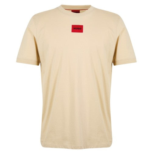 Front - Hugo Mens Diragolino Chest Logo T-Shirt