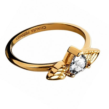 Front - Chiara Ferragni Womens/Ladies Cupido Winged Heart Ring