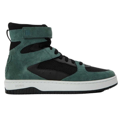 Front - Hugo Mens Kilian Hito Ltmx Suede Trainers