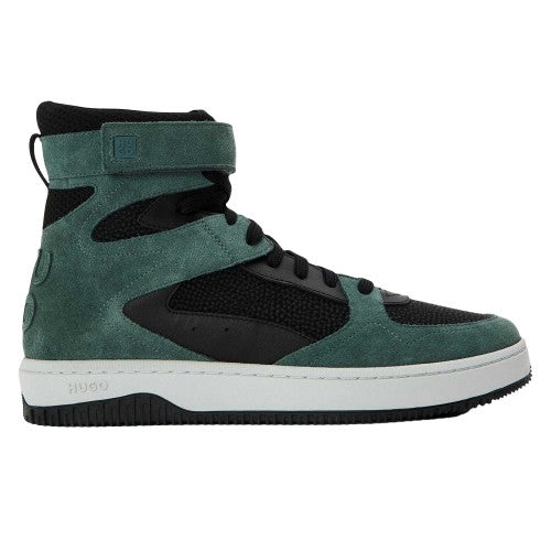 Front - Hugo Mens Kilian Hito Ltmx Suede Trainers