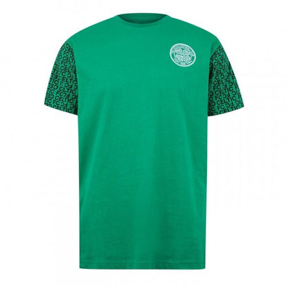 Front - Celtic FC Mens Graphic T-Shirt