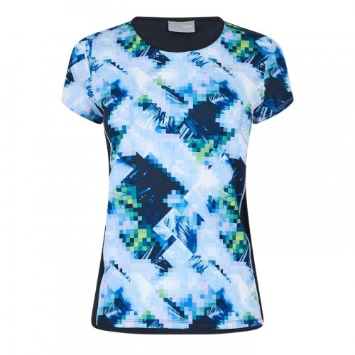 Front - Head Womens/Ladies Mia Printed Short-Sleeved T-Shirt