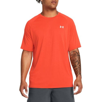 Front - Under Armour Mens Tech Reflective Short-Sleeved T-Shirt