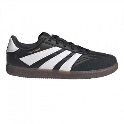 Front - Adidas Childrens/Kids Predator Suede Indoor Football Shoes