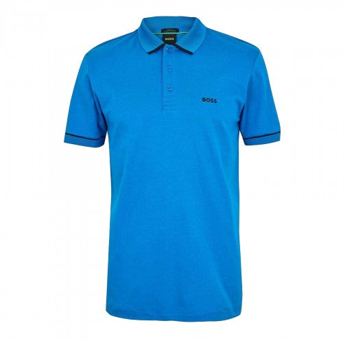 Front - Boss Mens Paule Short-Sleeved Polo Shirt