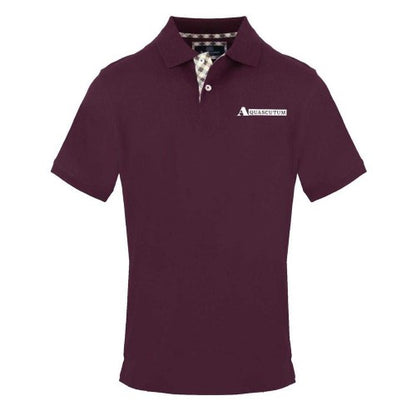 Front - Aquascutum Mens Short-Sleeved Polo Shirt