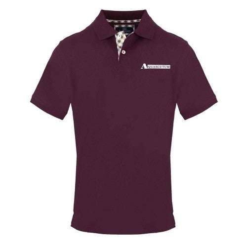 Front - Aquascutum Mens Short-Sleeved Polo Shirt