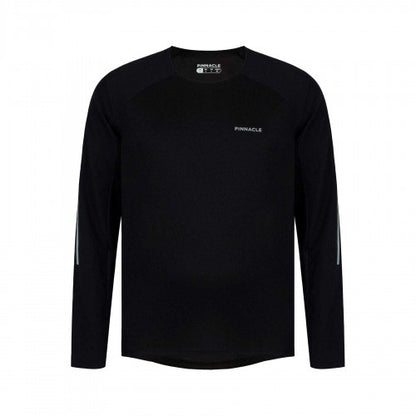 Front - Pinnacle Mens MTB Long-Sleeved Cycling Jersey