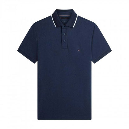 Front - Tommy Hilfiger Mens Pique Polo Shirt