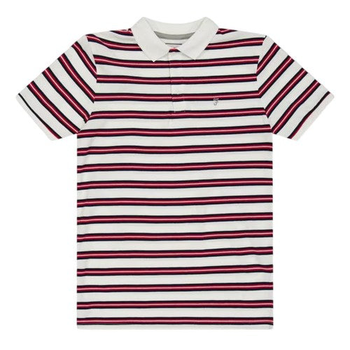 Front - Farah Childrens/Kids Striped Polo Shirt