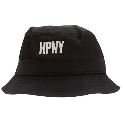 Front - Heron Preston HPNY Embroidered Nylon Bucket Hat