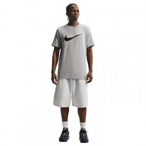 Front - Nike Mens Swoosh Graphic Print T-Shirt