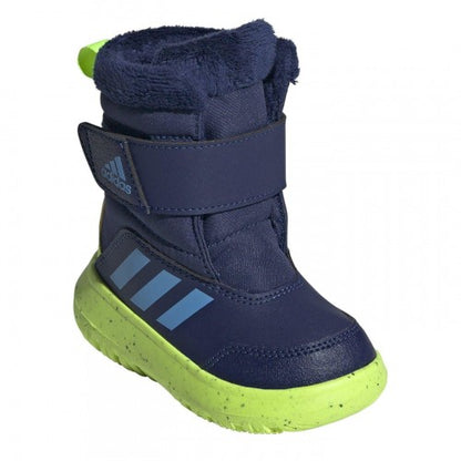 Front - Adidas Childrens/Kids 3 Stripes Snow Boots
