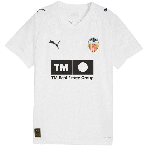 Front - Valencia CF Childrens/Kids 25/26 Puma Home Shirt