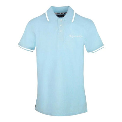 Front - Aquascutum Mens Tipped Polo Shirt