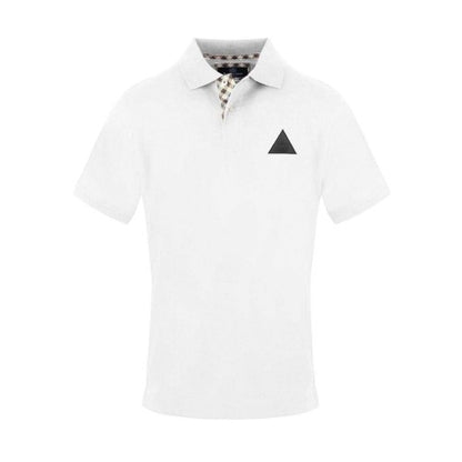 Front - Aquascutum Mens Logo Polo Shirt