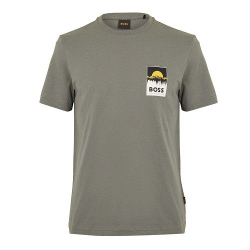 Front - Boss Mens Mountain Jersey T-Shirt