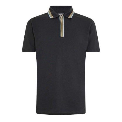 Front - Paul Smith Mens Quarter Zip Polo Shirt
