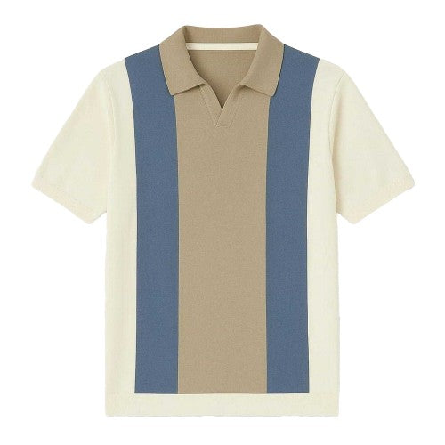 Front - Firetrap Mens Colour Block Polo Shirt