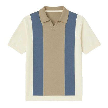 Front - Firetrap Mens Colour Block Polo Shirt