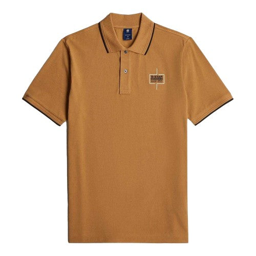 Front - G-Star Mens Chest Logo Polo Shirt