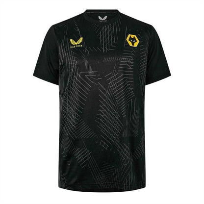 Front - Castore Mens 2023/2024 Wolves Match T-Shirt