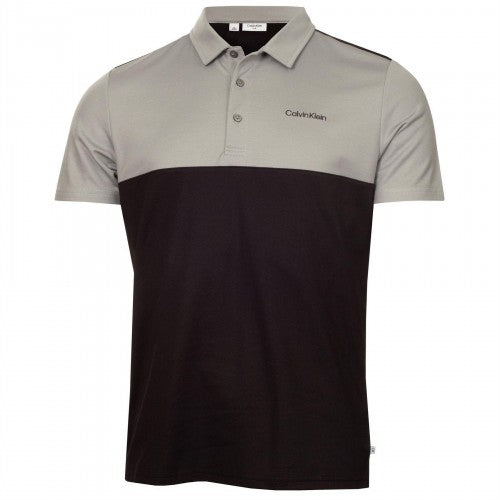 Front - Calvin Klein Mens Embroidered Collared Polo Shirt
