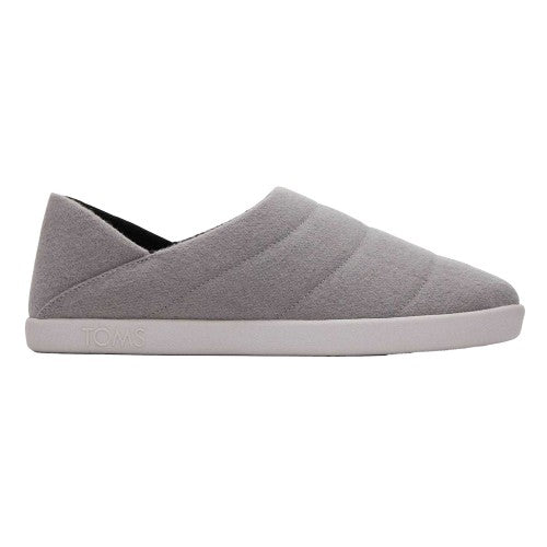 Front - Toms Womens/Ladies Quilted Flat Slippers
