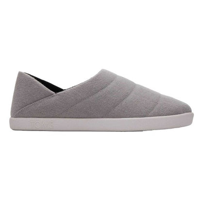 Front - Toms Womens/Ladies Quilted Flat Slippers