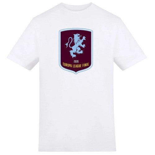 Front - AWD Mens Europa League Final 2026 Crest T-Shirt