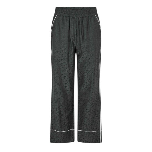 Front - Fendi Womens/Ladies All Over Logo Wide Leg Pyjama Bottoms
