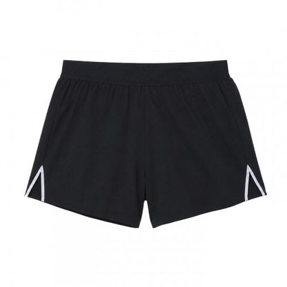 Front - DLX Womens/Ladies Logo Elasticated Waist Running Shorts