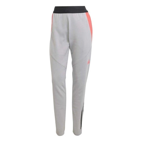 Front - Adidas Womens/Ladies Tiro Colour Block Slim Tracksuit Bottoms
