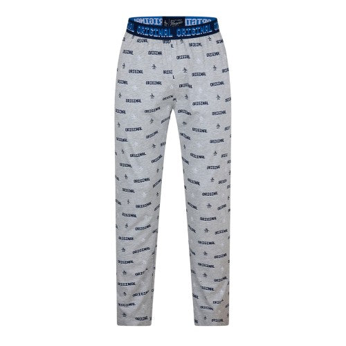 Front - Original Penguin Mens Wordmark Regular Pyjama Bottoms