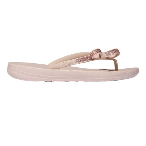 Front - FitFlop Womens/Ladies Bow iQushion Sandals
