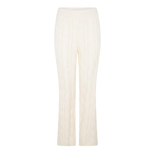 Front - 4th & Reckless Womens/Ladies Cable Knit Trousers