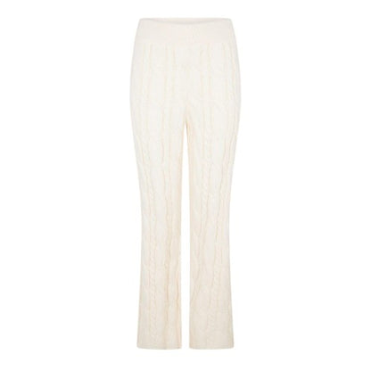 Front - 4th & Reckless Womens/Ladies Cable Knit Trousers