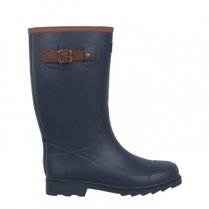 Front - Gelert Womens/Ladies Faux Fur Lined Wellington Boots