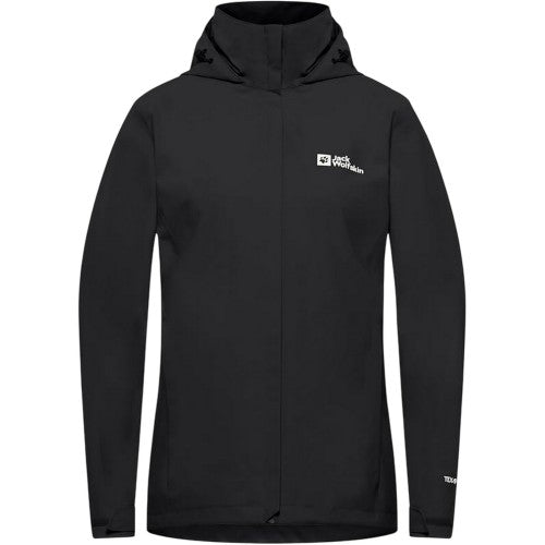 Front - Jack Wolfskin Womens/Ladies Trailtime Waterproof Jacket