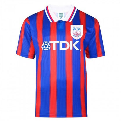 Front - Score Draw Mens Crystal Palace Home Jersey