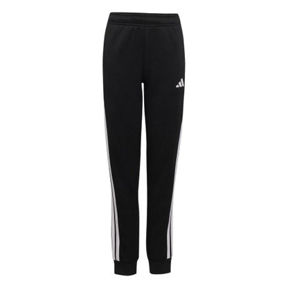 Front - Adidas Childrens/Kids Essentials 3 Stripes Tracksuit Bottoms