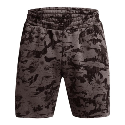 Front - Under Armour Mens Icon Fleece Camo Shorts