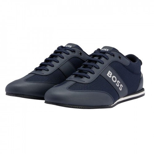 Front - Boss Mens Rusham Trainers