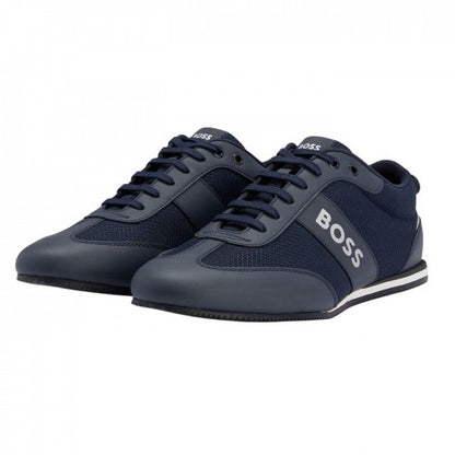 Front - Boss Mens Rusham Trainers