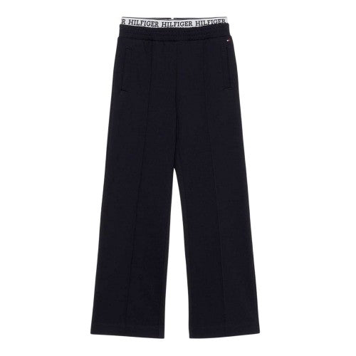 Front - Tommy Hilfiger Childrens/Kids Eco Vero Viscose Sweatpants