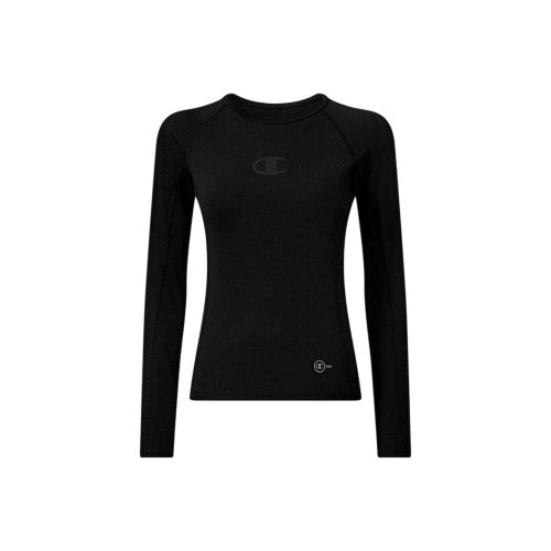 Front - Champion Womens/Ladies Raglan Long-Sleeved Rash Guard